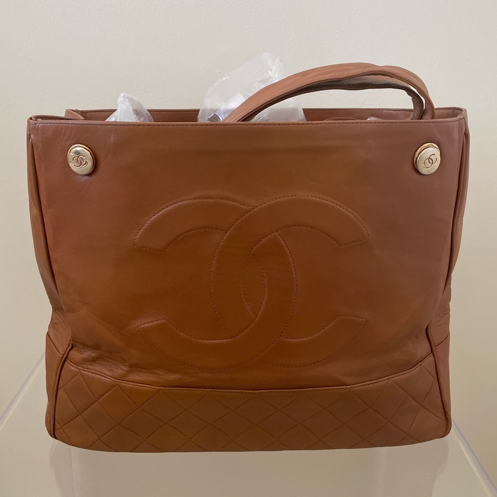 Vintage Chanel Tote Bag